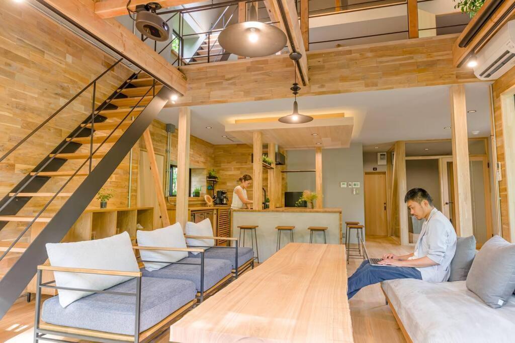 ロックフォレスト北軽井沢 Villa Ngoại thất bức ảnh