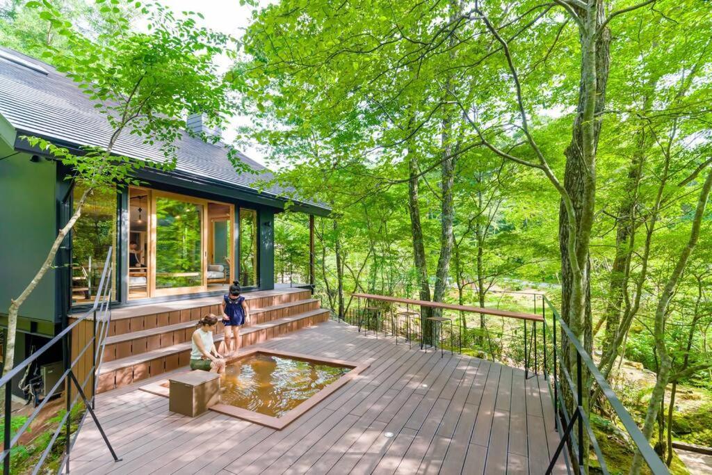 ロックフォレスト北軽井沢 Villa Ngoại thất bức ảnh