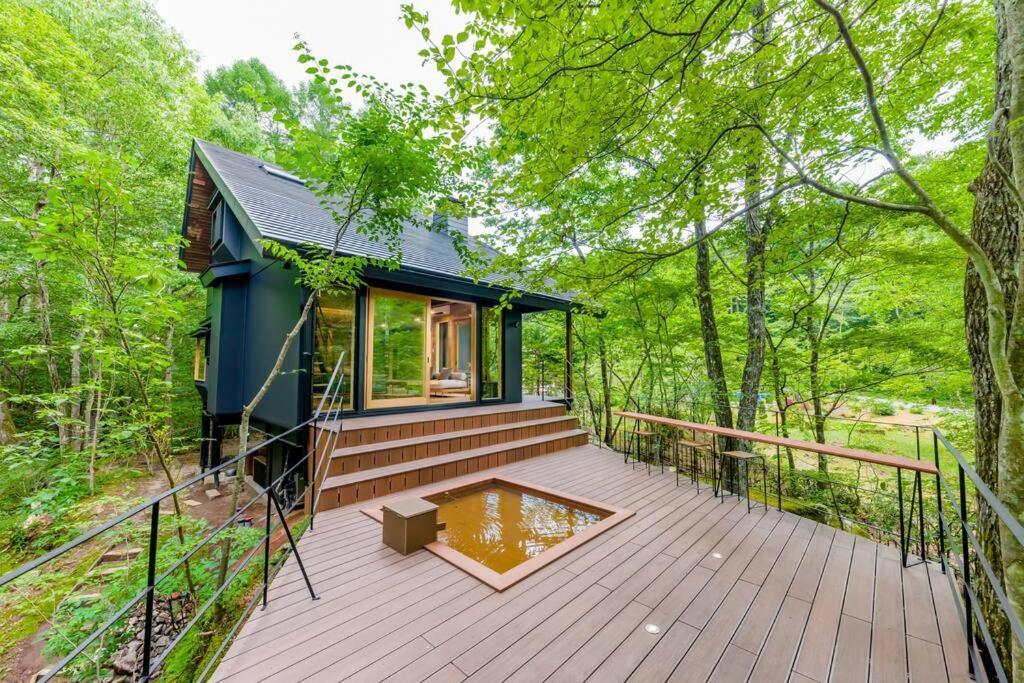ロックフォレスト北軽井沢 Villa Ngoại thất bức ảnh